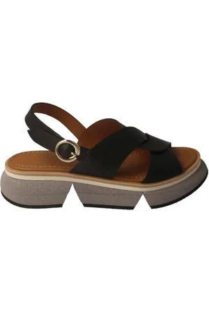 Calce Buty, Kobieta, Czarny, 36 EU, Flat Sandals