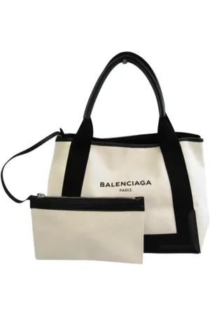 Balenciaga Pre-owned, Kobieta, Wielobarwność, ONE SIZE, Len, Pre-owned Canvas balenciaga-bags