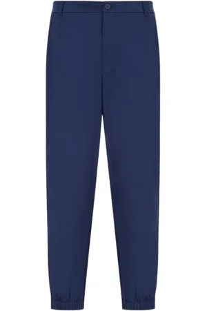 Armani Exchange Spodnie, Mężczyzna, Niebieski, W32, Spodnie