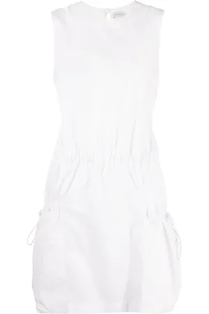 Moncler Sukienki, Kobieta, Biały, S, Short Sukienki