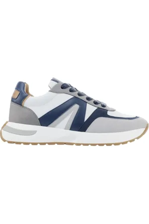 Alexander Smith Buty, Mężczyzna, Biały, 44 EU, Hyde Man Białe Niebieskie Buty do Biegania