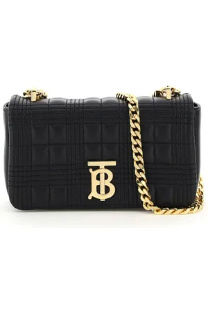 Burberry Torebki, Kobieta, Czarny, ONE SIZE, Nowoczesna torba Cross Body z pikowanym wzorem