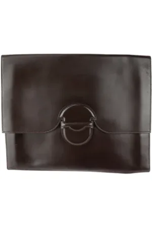 Hermès Pre-owned, Kobieta, brązowy, ONE SIZE, Pre-owned Leather clutches