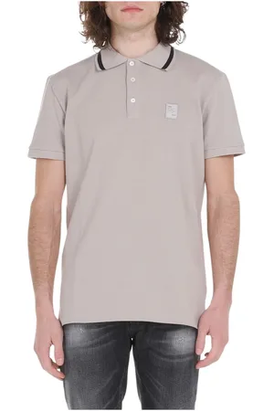Filling pieces Koszulki, Mężczyzna, Szary, S, Bawełna, Polo z Logo