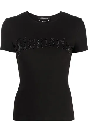 BLUMARINE Koszulki, Kobieta, Czarny, M, T-Shirts
