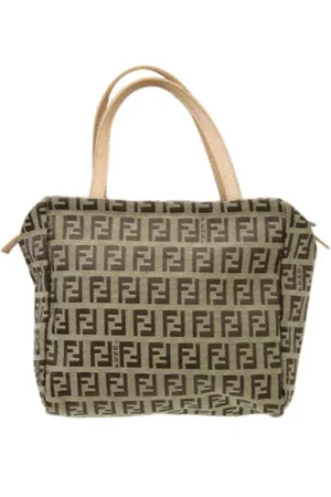 Fendi Pre-owned, Kobieta, brązowy, ONE SIZE, Pre-owned Canvas fendi-bags