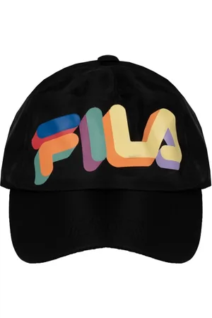 Fila Akcesoria, unisex, Czarny, ONE SIZE, Strukturalna Czapka Baseballowa