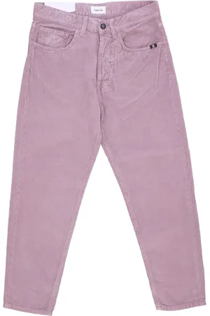 AMISH Jeansy, Mężczyzna, Fioletowy, W30, Jeansy o prostym krojuy