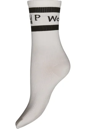 MVP Wardrobe Bielizna, Kobieta, Biały, S, Nylon, Bawełniane Skarpety podtrzymujące