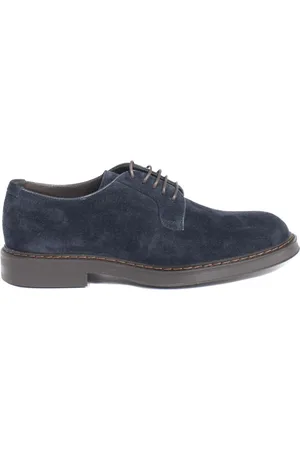 HENDERSON BARACCO Buty, Mężczyzna, Niebieski, 42 EU, Zamsz, iskie buty kostki w zamszu Baracco