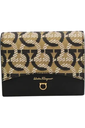Salvatore Ferragamo Pre-owned, Kobieta, Wielobarwność, ONE SIZE, Pre-owned portfele płócienne