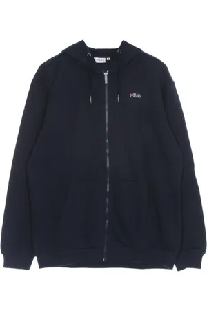 Fila Bluzy, Mężczyzna, Czarny, M, Lekka z kapturem z kapturem z kapturem z kapturem