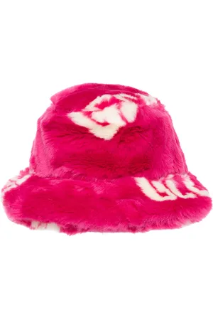 GCDS Akcesoria, Kobieta, Różowy, ONE SIZE, Monogram Hat