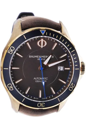 Baume et Mercier Akcesoria, Mężczyzna, Czarny, ONE SIZE, M0A10501 - Clifton Club Zegarek