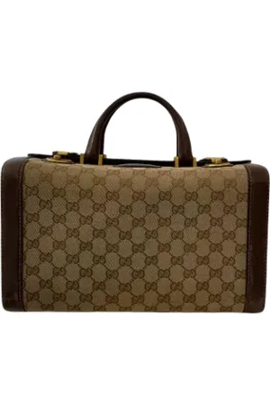 Gucci Pre-owned, Kobieta, brązowy, ONE SIZE, Pre-owned Canvas travel-bags