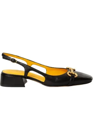 MARA BINI Buty, Kobieta, Czarny, 36 EU, Skórzany sandał