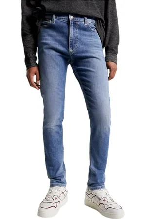 Tommy Hilfiger Jeansy, Mężczyzna, Niebieski, W38 L32, Bawełna, Simon Jeansy