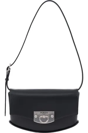 Durazzi Milano Torebki, Kobieta, Czarny, ONE SIZE, Swing Skórzana Torba