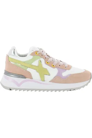 W6YZ Buty, Kobieta, Beżowy, 39 EU, Zamsz, Tomaia Sneakers - Ultralekkie, Stylowe