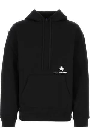 OAMC Bluzy, Mężczyzna, Czarny, S, Czarna bawełniana bluza