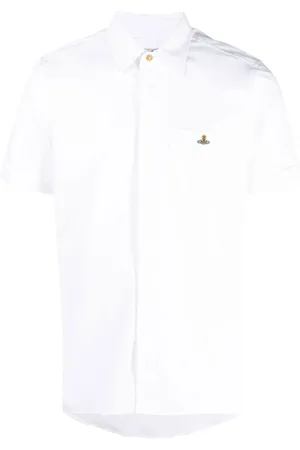 Vivienne Westwood Koszule, Mężczyzna, Biały, XL, Short Sleeve Shirts