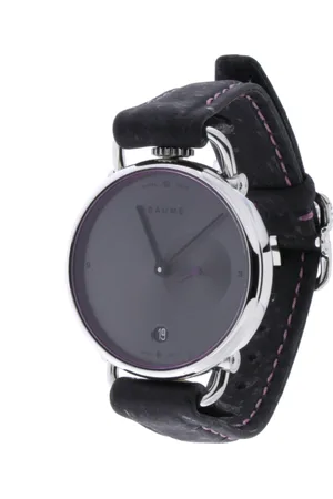 Baume et Mercier Akcesoria, Kobieta, Czarny, ONE SIZE, Zegarek kwarcowy - M0A10604 - Czarna tarcza