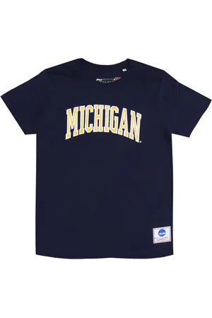 Mitchell & Ness Koszulki, Mężczyzna, Niebieski, L, Ncaa OG Tee Micwol Navy
