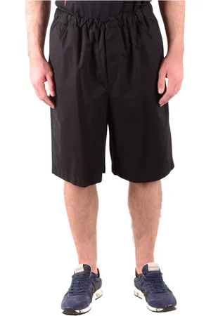 Alexander McQueen Szorty, Mężczyzna, Czarny, S, Monochromatyczne Długie Bermudy dla Mężczyzn