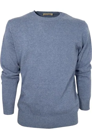 CASHMERE COMPANY Swetry, Mężczyzna, Niebieski, M, Denim, Shirts