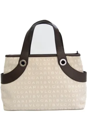 Bvlgari Pre-owned, Kobieta, Beżowy, ONE SIZE, Kaszmir, Pre-owned Cashmere handbags