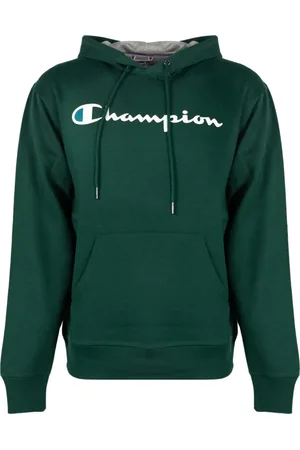 Champion Bluzy, Mężczyzna, Zielony, M, Bluza z kapturem