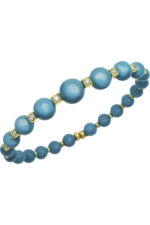 CHANTECLER Akcesoria, Kobieta, Niebieski, ONE SIZE, Bransoletka Cherie - Złoto 18Kt - Diament