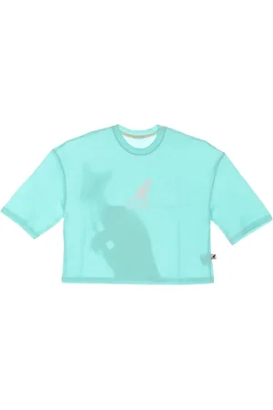 Kangol Koszulki, Kobieta, Niebieski, S, Niebieski Essential Tee - Streetwear Kolekcja