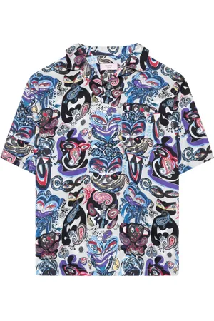 MARTINE ROSE Koszule, Mężczyzna, Wielobarwność, XL, Short Sleeve Shirts