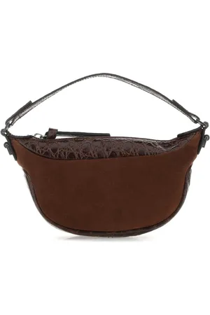 By Far Torebki, Kobieta, brązowy, ONE SIZE, Brązowa Skórzana Mini Ami Torebka