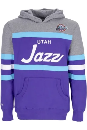 Mitchell & Ness Bluzy, Mężczyzna, Fioletowy, S, Bluzy