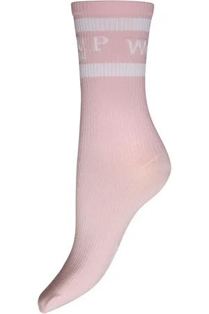 MVP Wardrobe Bielizna, Kobieta, Różowy, S, Nylon, Bawełniane Skarpety podtrzymujące