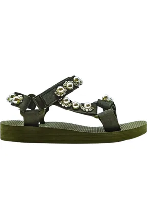 Arizona Love Buty, Kobieta, Szary, 38 EU, Płaskie sandały