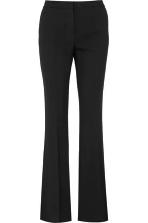 SIMONA CORSELLINI Spodnie, Kobieta, Czarny, L, Wide Trousers
