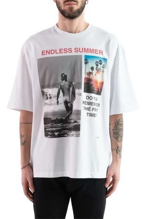 Nº21 Koszulki, Mężczyzna, Biały, L, T-shirt