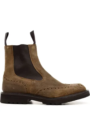 TRICKERS Buty, Mężczyzna, brązowy, 44 EU, Beżowe Buty Trickers Model 2754 Henry