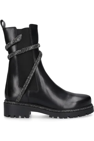 RENE CAOVILLA Buty, Kobieta, Czarny, 36 EU, Ankle Botki