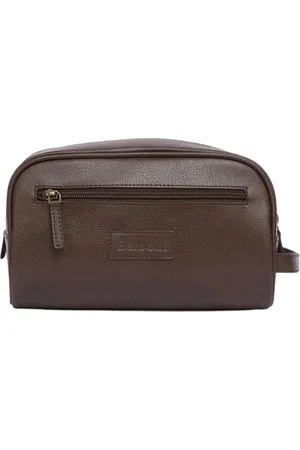 Barbour Torebki, unisex, brązowy, ONE SIZE, Miękka Skórzana Torba na Kosmetyki