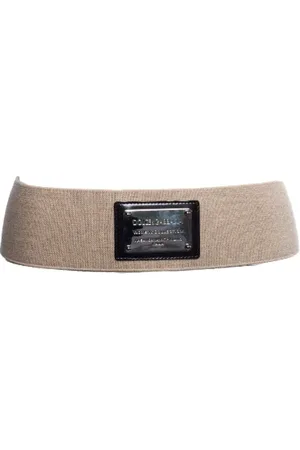 Dolce & Gabbana Pre-owned, Kobieta, brązowy, ONE SIZE, Skóra, Pre-owned Leather belts