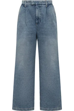 Armarium Jeansy, Kobieta, Niebieski, M, Denim, Wide Jeansy