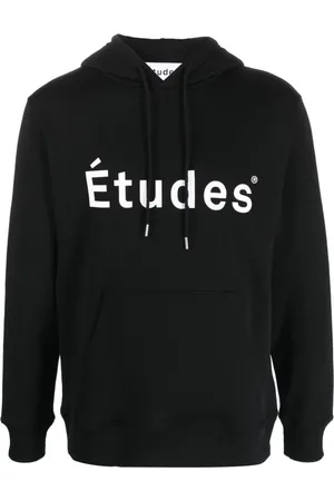 Etudes Bluzy, Mężczyzna, Czarny, S, Czarna Bluza z Logo