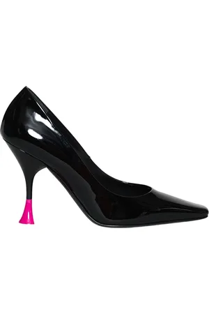 3Juin Buty, Kobieta, Czarny, 35 EU, Czarne lakierowane szpilki