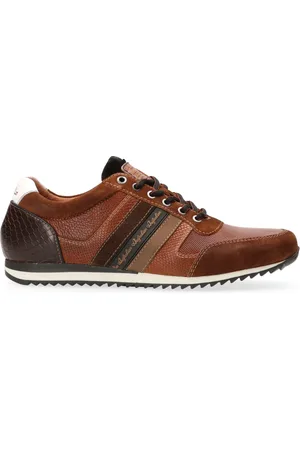 Australian Buty, Mężczyzna, brązowy, 40 EU, Skóra, Sneakersy męskie Camaro