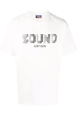 JUST DON Koszulki, Mężczyzna, Biały, S, T-shirt