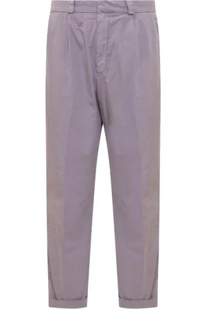 AMISH Spodnie, Mężczyzna, Fioletowy, M, Denim, Jeansy o prostym krojuy